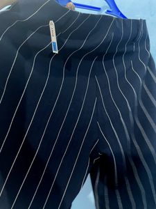 Navy Blue Boxy Women Shorts