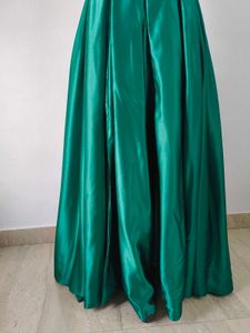 Emerald Green Evening Gown