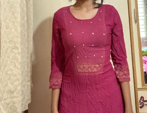 Elegant Maroon Kurta
