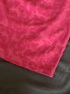 SOLD Urbanic Pink Lace Up Textured Mini Dres
