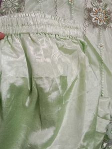 Mint Green Embellished Pakistani Suit