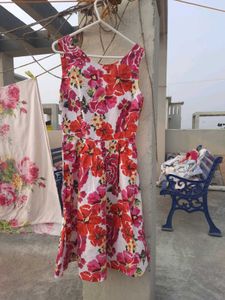 Floral Women Midi Dress