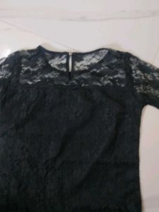 Black Lace Top