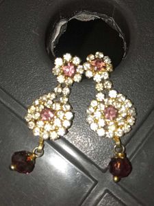 Dangling And Elegant Gemstone Earrings