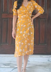 Pinterest Maxi Wrap Coquette Dress