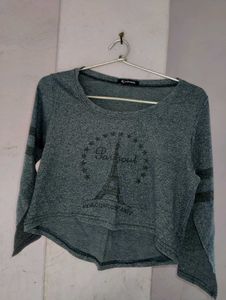 Paris Eiffel Tower Graphic Top