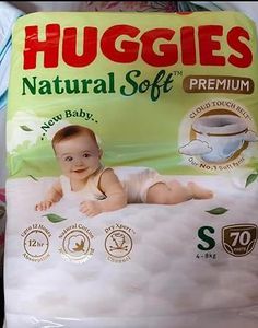 Huggies Natural Soft S
