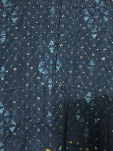 Blue Embellished kaftan