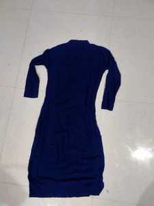 Beautiful Kurti With Neck Embroidery