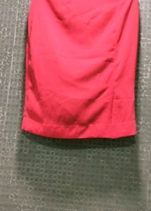 Branded Red Skirt