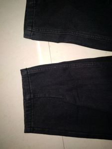 Baggy Black Denim Jeans