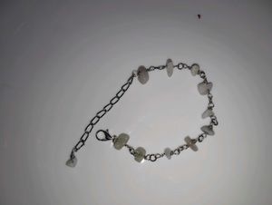 Gemstone Bracelet White