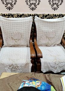 Sofa Cover With Table Cove