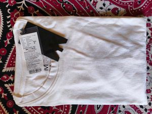 Simple Oversized White T-Shirt. S size