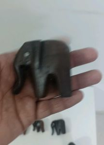 Elephant Family Figurine