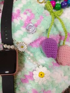 CROCHET WATCH CHARM