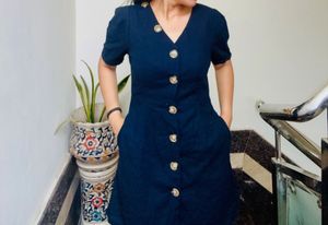 New Shein Blazer Dress With Pockets(buy1get1)