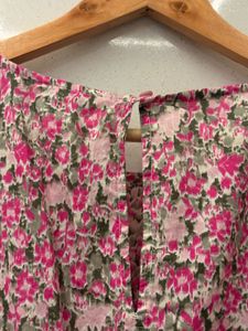 Floral Print Mini Dress