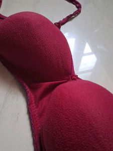 Burgundy Bra