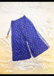 Blue Palazzo Pants