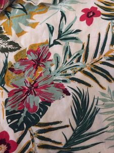 Floral Cold Shoulder Top