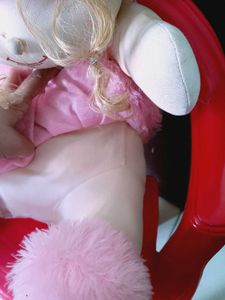 Cute Pink Plush Doll