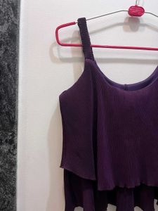 Purple Layered Tank Top
