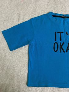 Blue Crop Top For Women 💙