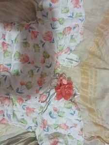 Western Short Frock For 2-4 Years
