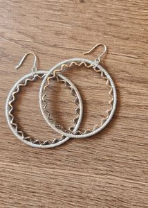 Silver Hoop Earrings
