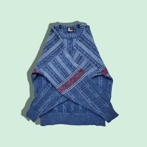 Stylish Blue Sweater – Perfect for Casual Wear