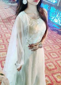 Beautiful Off White Lehenga For Girls