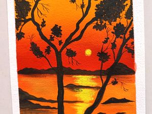 Sunset Painting