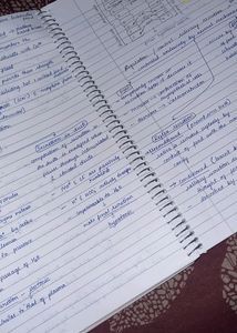 1st Year Hand Written Medical Notes