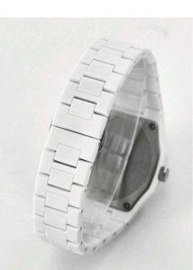 Unique White Arabic Numeral Watch