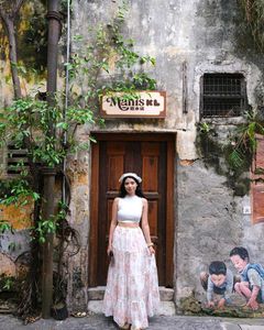 Vintage Top and Skirt Set