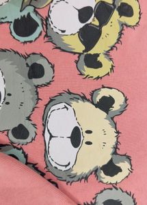 Cute Bear Print Sweatshirt