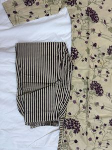 Beige Suit Set For Daily Wear