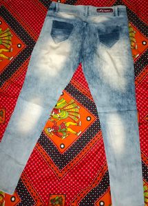 Ankle Length With 2 Button Jeans