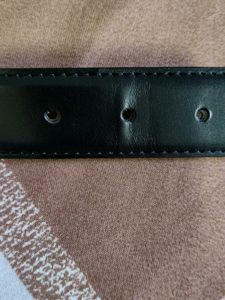 Black Leather Belt