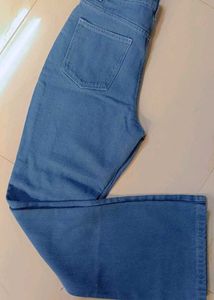 Light Wash Flare Leg Jeans