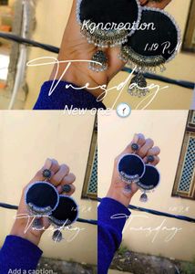 Statement Jhumka Earrings