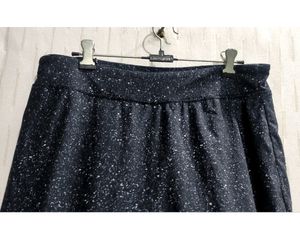 Sparkly Black Mini Skirt