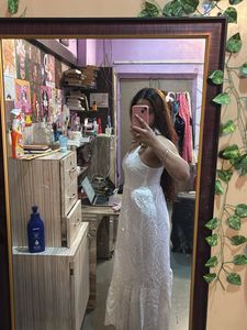 Long White Sundress 100%cotton