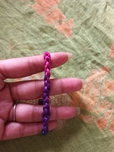 Black And Multicolored Hand Band