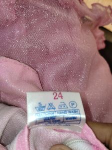 Girls Frock Rose Gold Pink Colour #under500