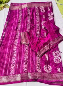banarsi border saree
