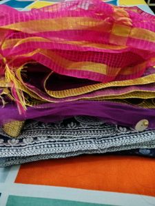 Beautiful Purple Dupatta