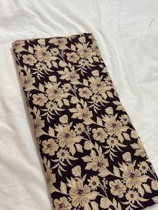 4 Meter Chocolate Brown Fabric