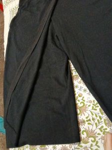 Black Wide Leg Culottes